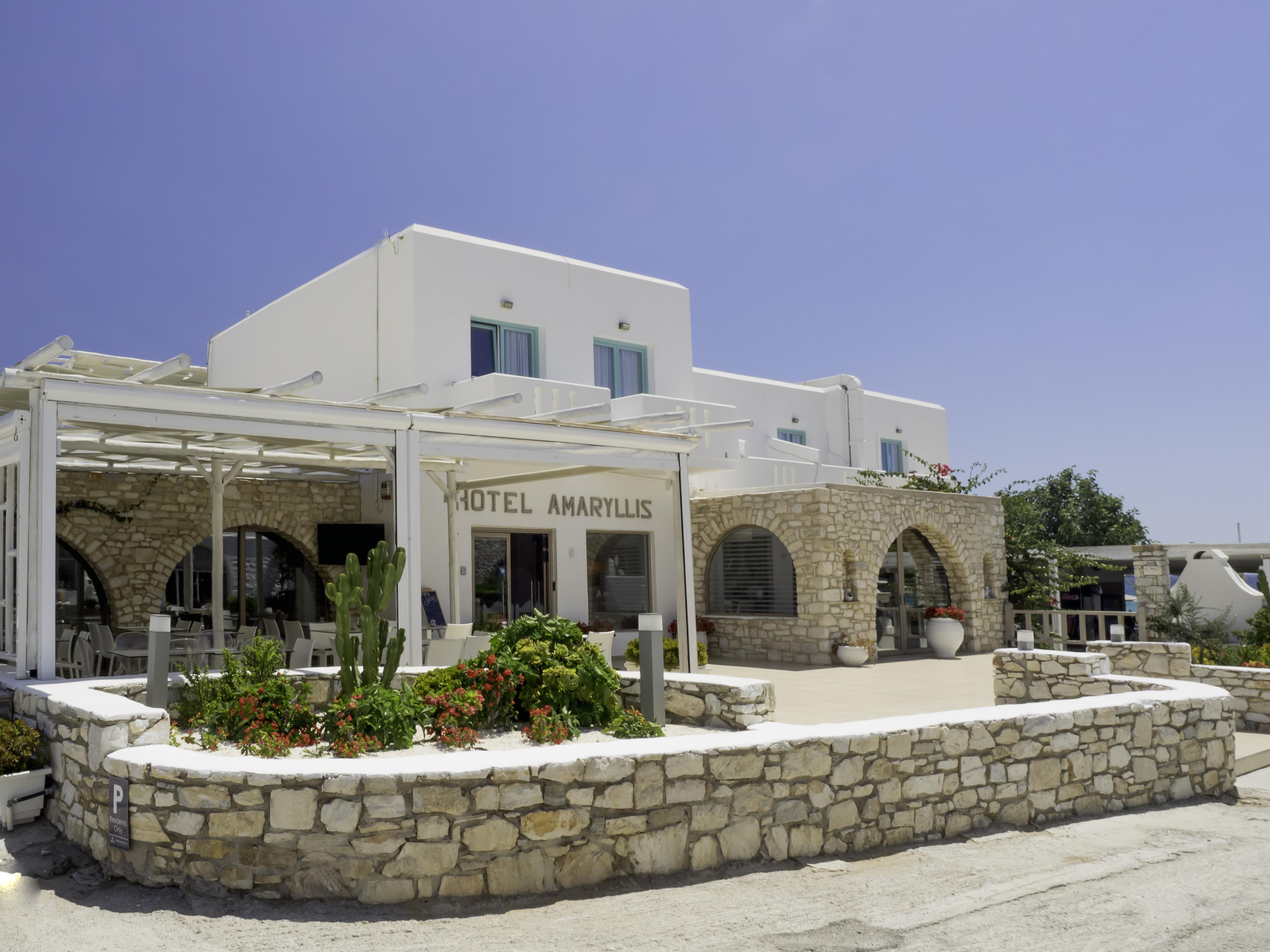 Amaryllis Beach Hotel Chrisi Akti  Exterior photo